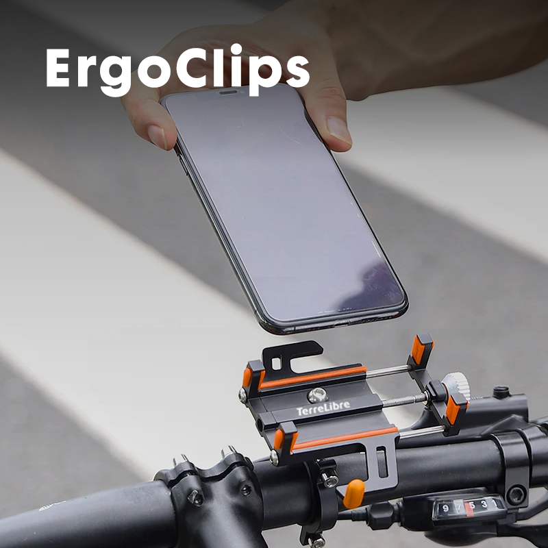 ErgoClips - Support Téléphone pour vélo